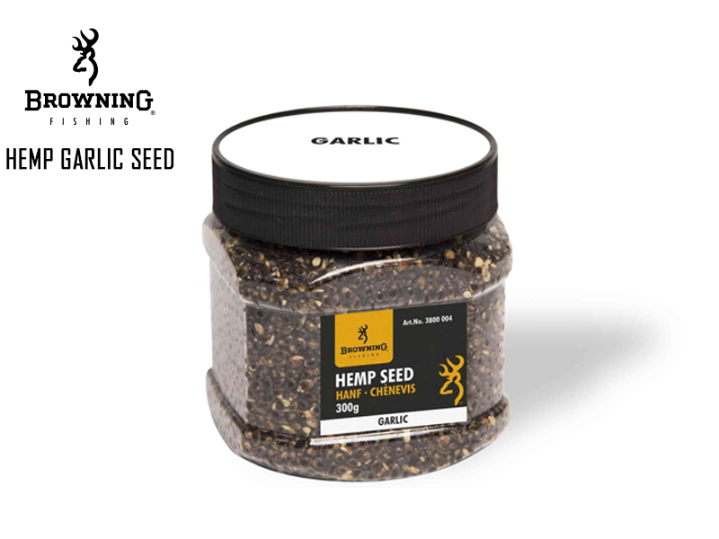 Browning Hemp Seed (Scent: Garlic, Weight: 300gr)